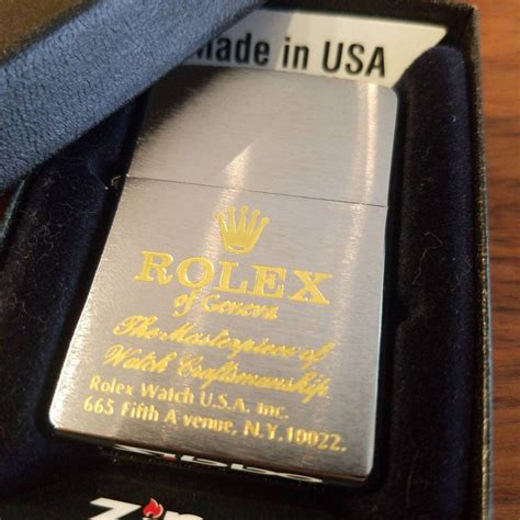 rolex zippo